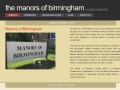 Manors of Birmingham